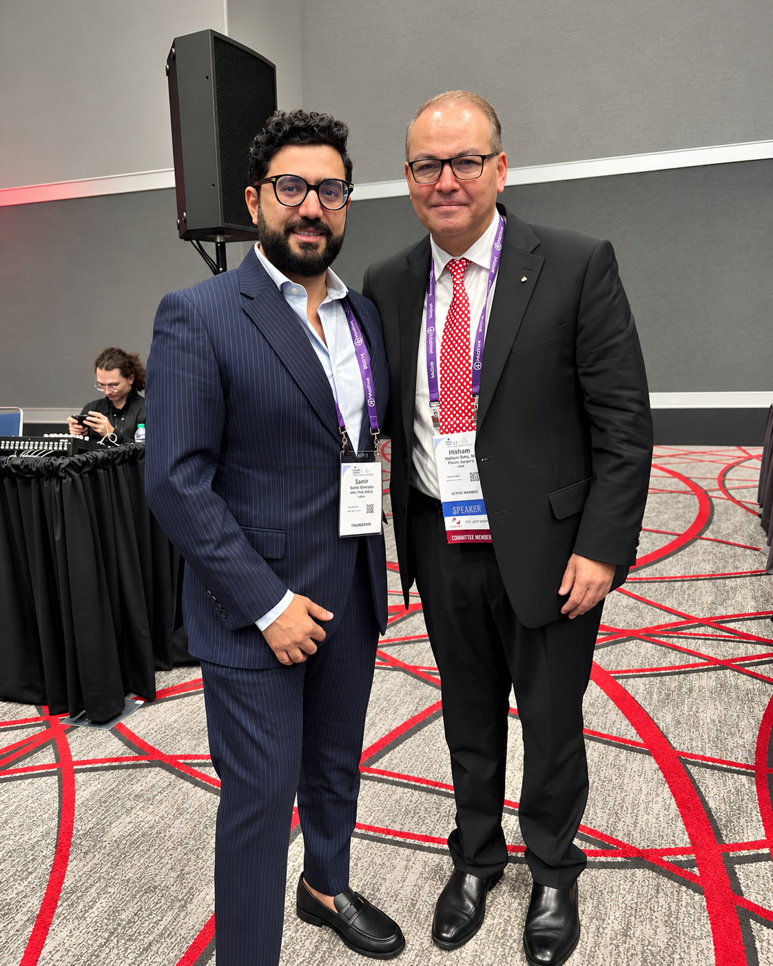 Dr Samir Ghoraba at PSTM 2026 in Houston