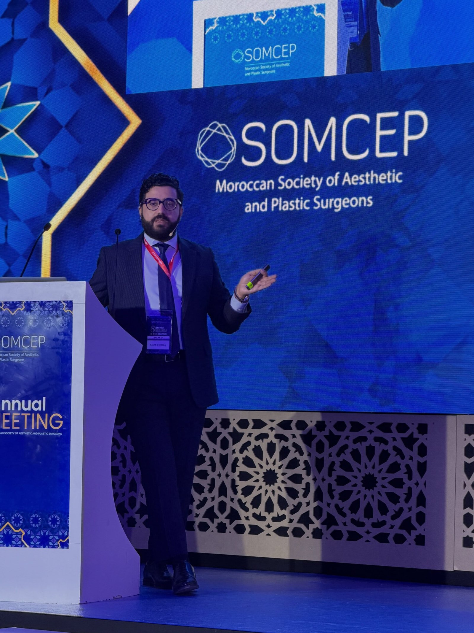 Dr Samir Ghoraba at SOMCEP 2026 in Marrakech