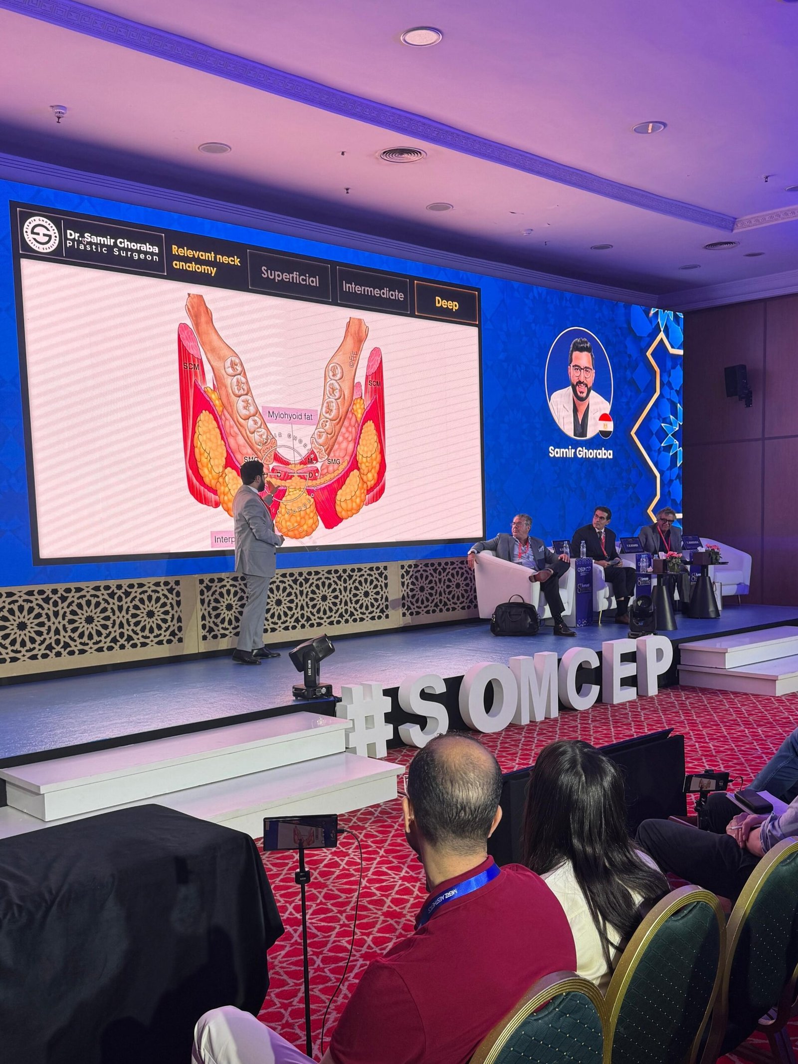 Dr Samir Ghoraba at SOMCEP 2026 in Marrakech
