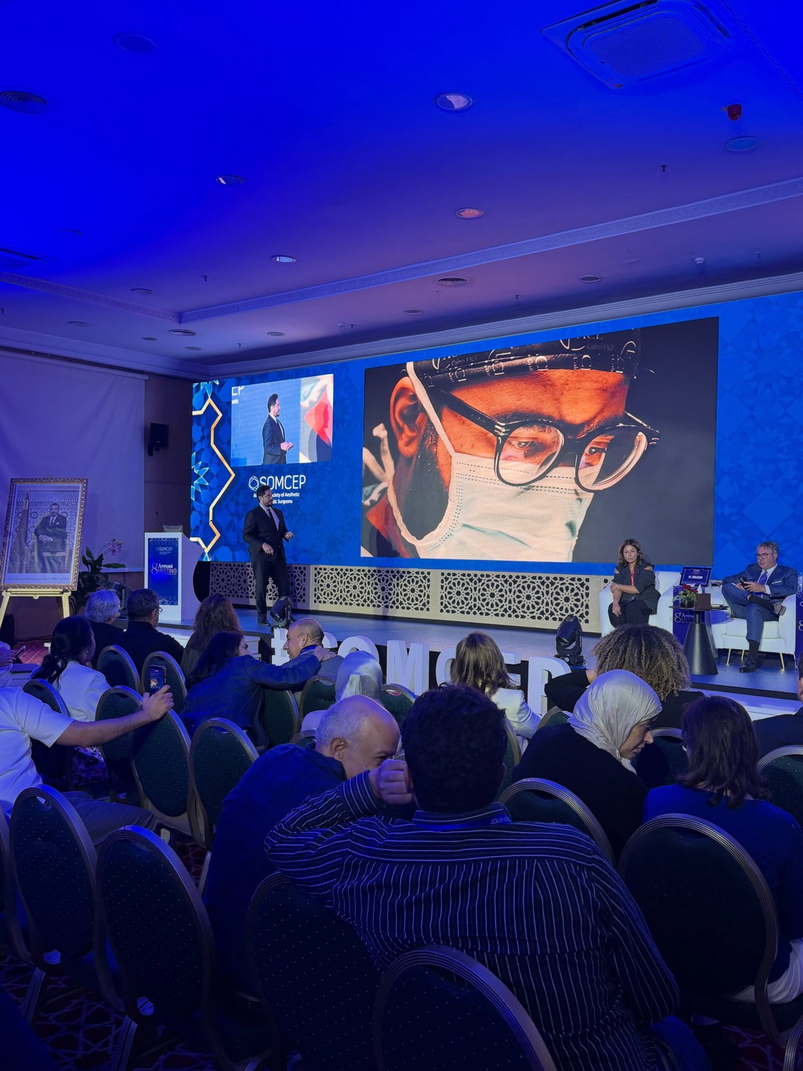 Dr Samir Ghoraba at SOMCEP 2026 in Marrakech